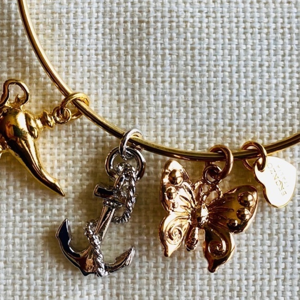 Bronza Italia Hope Charm Bracelet Expandable - Picture 2 of 6